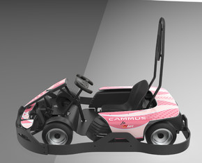 شارژ سریع الکتریکی Go Kart Pro با صندلی‌های 4 چرخ محرک بزرگسالان با سرعت سریع