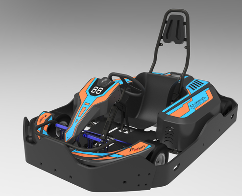 APP Adjustment Control 57Nm 4000W Electric Racing Gokart برای بزرگسالان